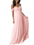 Pretty Sweetheart Neckline Off-The-Shoulder Dress