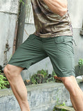 Men's Casual Quick Dry Multi Pockets Sports Tactical Shorts