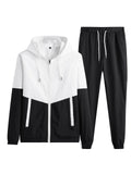 Men's Casual Youthful Long Sleeve Coat Long Pants Sets