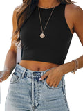 Women's Super Cool Street Sleeveless Round Neck Tank Shirt