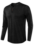 Leisure Solid Color Comfy Slim Undershirts T-shirts For Men