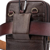 Men's Crossbody Bag Leather Shoulder Bag