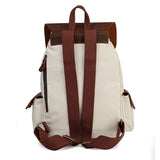 Canvas Design Unique Simple Style Backpack For Women