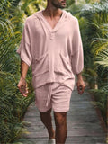 Men's Summer Holiday Beach Linen Outfits