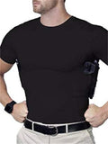 Men's Fit Simple Comfortable Hidden Holster T-shirt