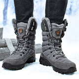 Men's Winter Waterproof Extra Warm Hiking Snow Boots