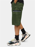 Men's Summer Quick Dry Anti-theft Zipper Pocket Drawstring Shorts