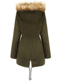 Women's Casual Hooded Thermal Cotton Coats