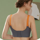 Women's Lace Jacquard Wireless Cozy Lightly Lined Bra - Gray