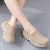 Sport Style Extra Light Breathable Leather Women Loafers