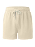 Men's Summer Sandy Beach Drawstring Sports Shorts with Pocket